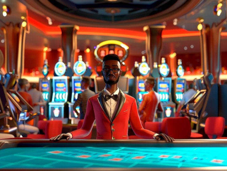 Panel kontrol Lightning Baccarat dengan opsi taruhan dan statistik putaran